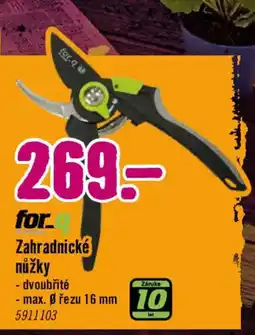 Hornbach Zahradnické nůžky nabídka