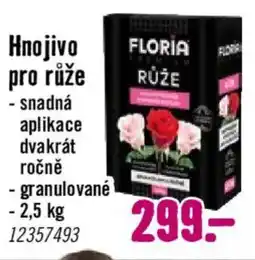 Hornbach Hnojivo pro růže nabídka