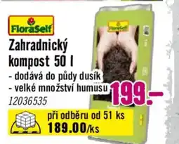 Hornbach FloraSelf Zahradnický kompost nabídka