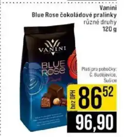Jip Vanini Blue Rose čokoládové pralinky nabídka