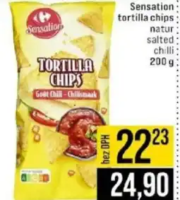 Jip Sensation tortilla chips natur nabídka