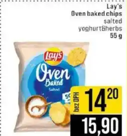 Jip Lay's Oven baked chips nabídka