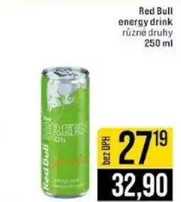 Jip Red Bull energy drink nabídka