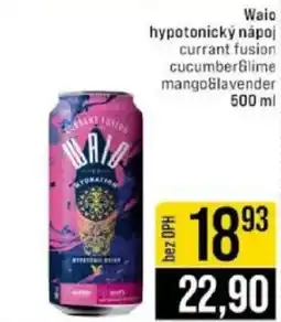 Jip Waio hypotonický nápoj nabídka