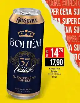 Jip Krušovice Bohém světlý ležák nabídka