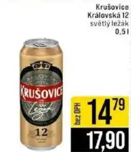 Jip Krušovice Královská 12 světlý ležák nabídka