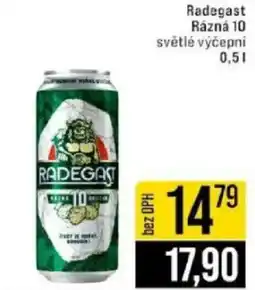 Jip Radegast Rázná 10 světlé výčepní nabídka