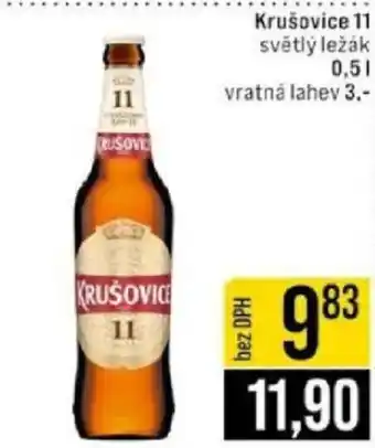 Jip Krušovice 11 světlý ležák nabídka