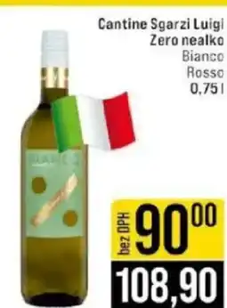 Jip Cantine Sgarzi Luigi Zero nealko nabídka