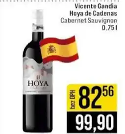 Jip Vicente Gandia Hoya de Cadenas Cabernet Sauvignon nabídka