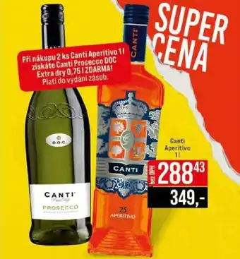 Jip Canti Aperitivo nabídka