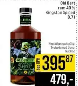 Jip Old Bert rum 40% nabídka
