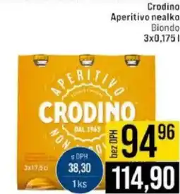 Jip Crodino Aperitivo nealko Biondo nabídka