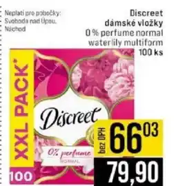 Jip Discreet dámské vložky nabídka