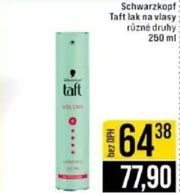 Jip Schwarzkopf Taft lak na vlasy nabídka
