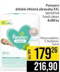 Jip Pampers dětské vlhčené ubrousky XXL nabídka