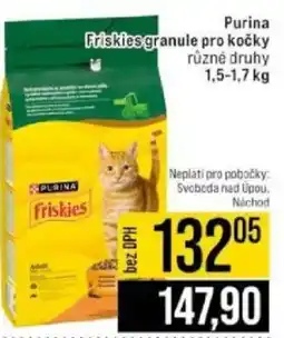 Jip Purina Friskies granule pro kočky nabídka