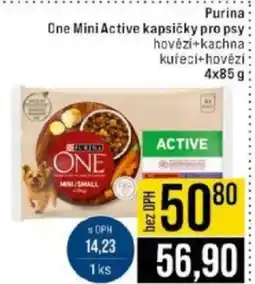 Jip Purina One Mini Active kapsičky pro psy nabídka