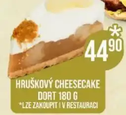 Jip Hruškový cheesecake dort nabídka