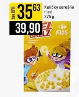 Jip Kuličky cereálie med nabídka