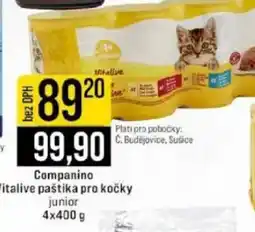 Jip Companino Vitalive paštika pro kočky nabídka