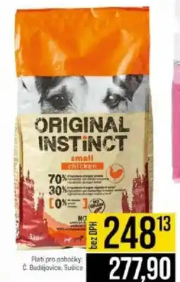 Jip Original Instinct granule pro psy chicken nabídka