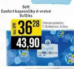 Jip Soft Confort kapesníčky 4-vrstvé nabídka