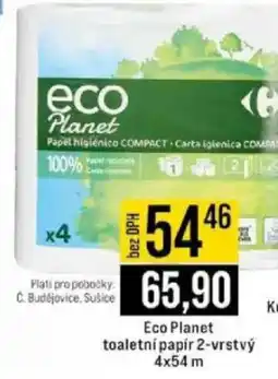 Jip Eco Planet toaletní papír 2-vrstvý nabídka