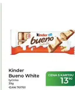 Tamda Foods Kinder Bueno White tyčinka nabídka