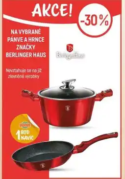 Globus Na vybrané pánve a hrnce značky Berlinger haus nabídka