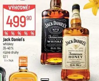 Globus Jack Daniel's nabídka