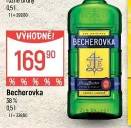 Globus Becherovka nabídka