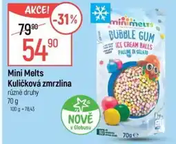 Globus Mini Melts Kuličková zmrzlina nabídka