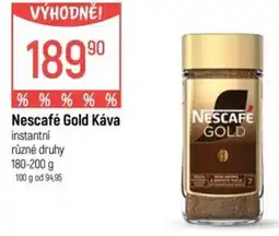 Globus Nescafé Gold Káva nabídka