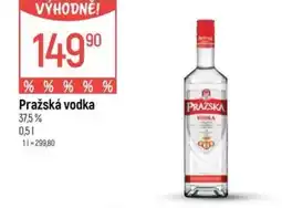 Globus Pražská vodka nabídka