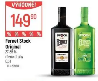 Globus Fernet Stock Original nabídka