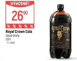 Globus Royal Crown Cola nabídka
