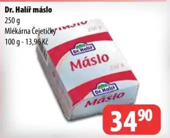 Partner Maloobchodní síť Dr. Halíř máslo nabídka