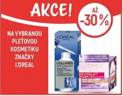 Globus Na vybranou pleťovou kosmetiku značky L'Oreal nabídka