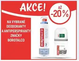 Globus Na vybrané deodoranty a antiperspiranty značky Borotalco nabídka
