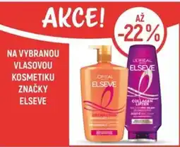 Globus Na vybranou vlasovou kosmetiku značky Elseve nabídka