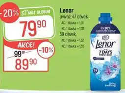 Globus Lenor aviváž nabídka