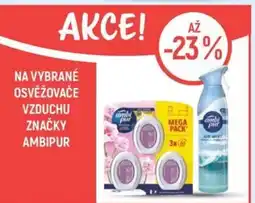 Globus Na vybrané osvěžovače vzduchu značky Ambipur nabídka