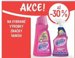 Globus Na vybrané výrobky značky Vanish nabídka