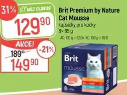 Globus Brit Premium by Nature Cat Mousse nabídka