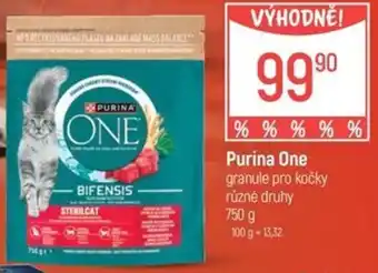 Globus Purina One granule pro kočky nabídka