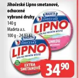 Partner Maloobchodní síť Jihočeské Lipno smetanové, ochucené vybrané druhy nabídka