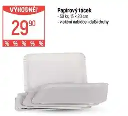 Globus Papírový tácek nabídka