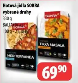 Partner Maloobchodní síť Hotová jídla sokra vybrané druhy nabídka