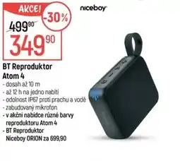 Globus BT Reproduktor Atom 4 nabídka